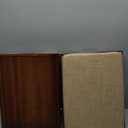 Tioncy 2 Pieces Bamboo Lap Tray with Detachable Pillow 16.9'' x 13'' Lap TV Trays Desk with Handles for Adults Eating in Recliner Breakfast Housewarming Gift (Walnut Brown)