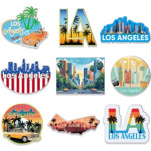 18 Pcs Los Angeles Fridge Magnet Magnetic Refrigerator Stickers Metal Los Angeles Magnet Souvenirs Gifts Refrigerator Magnets Home Decoration Accessories 18 Pcs Los Angeles Fridge Magnet Magnetic Refrigerator Stickers Metal Los Angeles Magnet Souvenirs Gifts Refrigerator Magnets Home Decoration Accessories