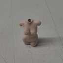 Modern Chic Body Vase - Female Form Flower Vase, White, Boho Home, Feminist Decor and Office