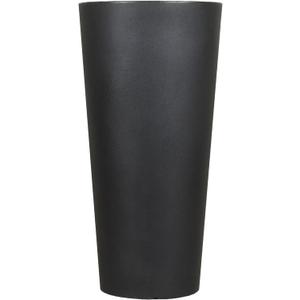 Tusco Products CTR32BK Cosmopolitan Round Garden Planter, 32", Black