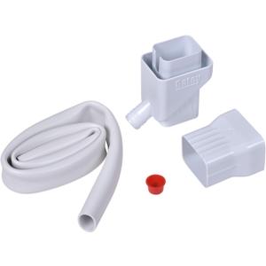 Oatey Mystic Rainwater Collection System, 2 in. x 3 in., White