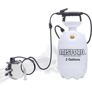 Pesticide Sprayer - Insecticide and Mosquito Mister System - Pest Control System for Fleas, Ticks, and Mosquitos - Mist-PRO+ 2-Gallon Tank Sprayer Kit