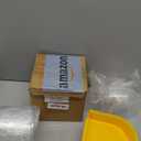 Honeydak 3 Pieces Clear Bird Bath for Cage Parakeet Bird Cage Accessories Hanging Bath Box Parrot Bathing Tub with Clear View for Cockatiel Conure Canary Budgies Parrots(Bright Colors)