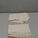 Semi Sheet Linen Curtains 2 Panels, Size 26"x44"