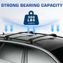 Roof Rack Cross Bars Compatible with Toyota RAV4 Adventure/TRD Off-Road