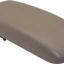 NLQR 5890535040E0 Center Console Lid and Latch Oak Tan Compatible with Toyota Tacoma 1995 1996 1997 1998 1999 2000 4Runner 1996 1997 1998