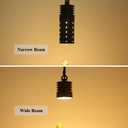 Low Voltage Landscape Hanging Lights, 12V Outdoor Pendant Lights Cylindrical, Free 3W 300lm MR16 LED Bulb Warm White (2-Count)