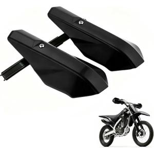 Universal Motorcycle Handlebar Protection Hand Guards Handguards Handle Protector Protective Gear 7/8" 22mm and 1 1/8" 28mm for CRF110 CRF50 CRF125 XR100 CRF80 XR70 Dirt Pit Bike ATV (Black)