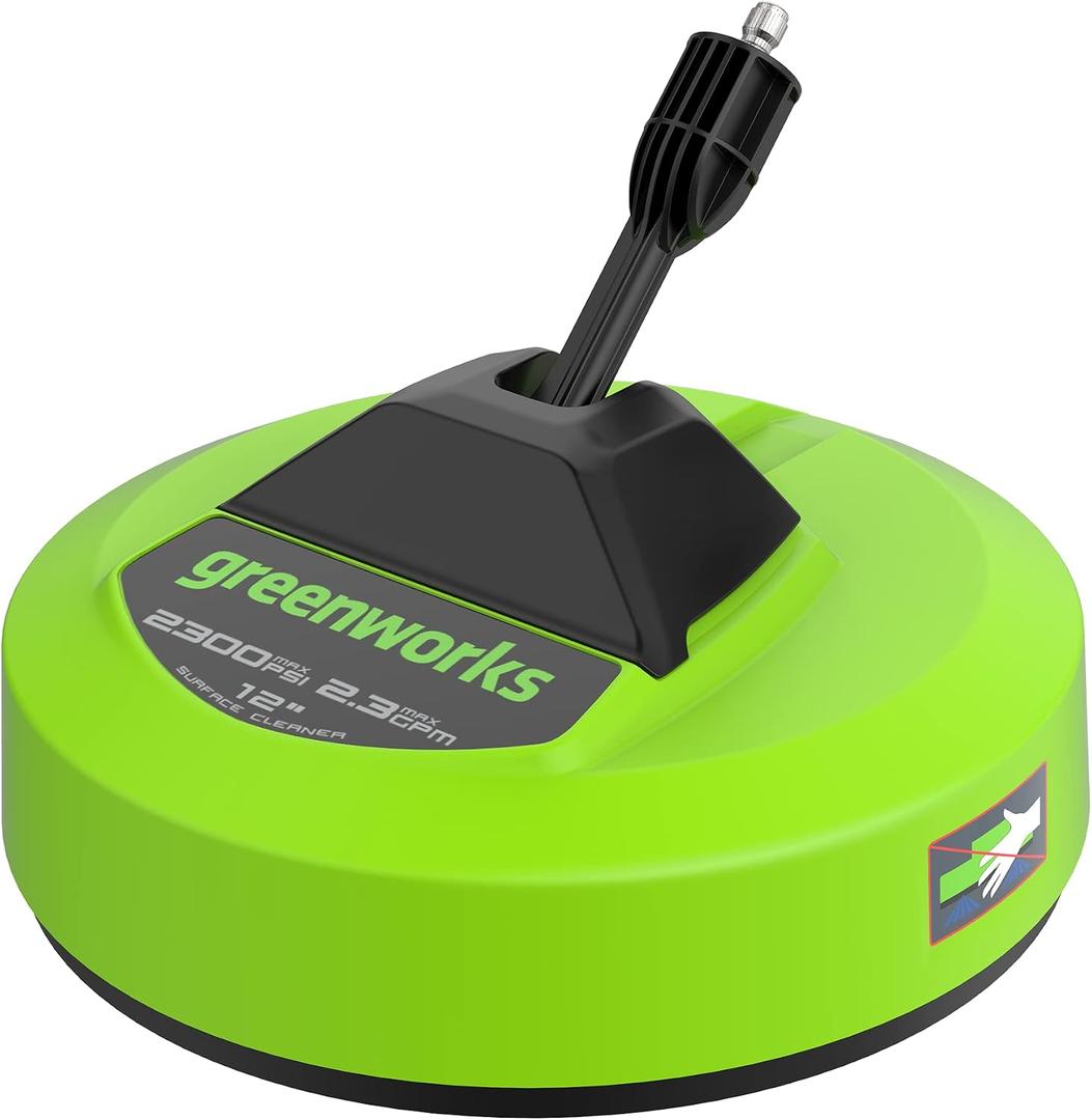 Greenworks 12" (in.) Surface Cleaner Pressure Washer Attachment