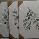 Green Botanical Wall Art Sage Plant Canvas Pictures Eucalyptus Wall Decor Vintage Leaves Prints Minimalist Leaf Poster Natural Artwork Gallery Painting for Farmhouse Bedroom 16x24x3 Inch Ready to Hang