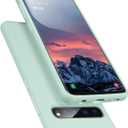 Designed for Galaxy S10 5G Case (5G Version ONLY), Liquid Silicone Gel Rubber Shockproof Case Soft Microfiber Cloth Lining Cushion Compatible with Galaxy S10 5G 6.7 inch [2019] - Mint