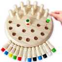 Alzheimers Activities for Seniors - Memory Training Products for Dementia Elderly Wooden Gifts for Adults Patients with Dementia