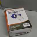 DUMPMAN RV Tank Rinser, Must Have Sewer Adapter for RV Sanitation, Transparent Sewer Tank Adapter with Built-in Gasket