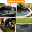 Automatic Livestock Water Trough Float Valve with Copper Connector & Ptfe Tape, Water Level Auto Control Stock Tank Float Valves for Cattle, Horse, Sheep Stock, Farm Animal, Pool, Pond (1 Pack)