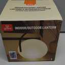 Globe Outdoor/Indoor Lantern Remote control Rechargeable
