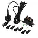 12V 250A Winch Solenoid Relay Contactor & Winch Rocker Thumb Switch Combo with Handlebar Control Kit Compatible with ATV UTV 3000lbs-5000lbs Polaris 800 1000
