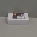 BESTTEN Keyed Entry Door Knob with Lock, Interior and Exterior Door Lock, Standard Ball, Satin Nickel