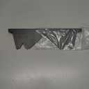 Stove Gap Covers Stainless Steel, 2 Pack Stove Gap Filler Easy Retractable Length 13.8" to 27.5", Width 0.79" ALMCALS Stove Gap Guards Range Trim Kit, Heat Resistant Guard Between Stove Top & Counter (Black)