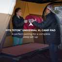 Teton Outfitter Camping Cot, Heavy-Duty Oversized Folding Cot for Adults, Comfortable Elevated Sleeping Bed, Easy Setup
