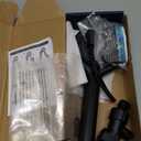 FEELSO Filtered Shower Head with Handheld, High Pressure 6 Spray Mode Showerhead with Filter, 15 Stages Water Softener Filters Beads for Hard Water-Remove Chlorine, Reduce Dry Itchy Skin, Extra Filter (Matte Black)