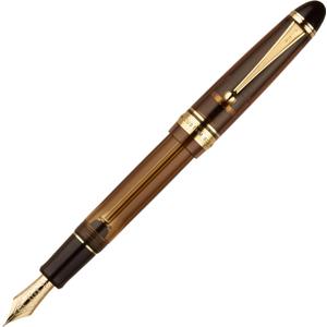 PILOT "CUSTOM 823 - Plunger Type/Transparent Brown (nib : Medium)