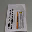 Homemory 24Pcs Flickering Flameless Candle Battery Operated, 200+Hours Fake Electric LED Tea Lights for Votive, Centerpiece Table Decorations, Wedding, Aniversary, Halloween, Christmas (Warm White Glow  White Body)