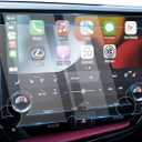 Karltys [Upgrade 2 Pack 2026 2025-2022 Lexus NX 14 Inch Screen Protector [No Glare & Fingerprint] for Models NX250 NX350 NX350H NX450h+ Touchscreen Tempered Glass Accessories Navigation Screen Cover