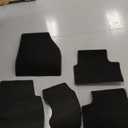 Car Floor Mats Kit Compatible for Chevrolet for Chevy Malibu 2011-2016, Non-slip Velour Black Front and Rear Full Set Auto Floor Carpet Liners Rugs