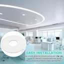 Baquler Flexible Silicone LED Channel 65.6ft/20m White 10x10mm DIY Waterproof Neon Rope Strip Light Tube for 6mm LED Strip Lights for Indoor Outdoor Living Room Kitchen Wall Decor Customizable