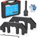 BETOOLL Camshaft Holding Tool - Timing Tool Kit - Timing Alignment Holder Tool Compatible with 303-1248 303-1530 Ford 3.5L & 3.7L 4V, with Cylinder Head Screw Removal Socket
