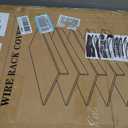 Wire Shelf Covers, 26"W x 12"D PVC Wire Rack Cover for Wire Shelving (5Pcs) | Moisture Resistant Wires Rack Cover with No Installation for Pantry, Closet, Kitchen, 0.39 Inch Thick (Not Wood)
