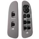 56049805AB Master Power Window Switch and Bezel(Driver & Passenger Side) Compatible with 2002-2009 Dodge Ram1500 2500 3500,2001-2004 Dodge Dakota,2001-2003 DodgeDurango,2005-2009 Sprinter 2500(Taupe)