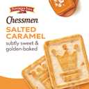 4 x Pepperidge Farm Chessmen Salted Caramel Cookies, 7.25 Oz Bag (EXP 04/26/26)