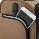 Wrangler 17" Underseat Spinner Carry-On Luggage, Mocha