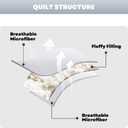Maple&Stone White Quilt Set Queen Size, Lightweight Bedspread Ultrasonic Chevron Pattern Light Coverlet for All Season Comforter Bedding Decor - 3 Piece Full Bed Cover Sets