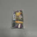 QUMY Dog Shoes for Small Dogs, Puppy Dog Boots & Paw Protector for Winter Snow Day, Summer Hot Pavement, Waterproof in Rain Weather, Ourdoor Hiking, Indoor Hardfloors Skid-resistant Sole Purple Size 1