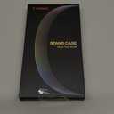 TORRAS 360 Magnetic Stand for iPhone 17 Case, [Rotatable Sturdy Kickstand][Fit for MagSafe][4X Mil-Grade Shockproof] Slim Translucent Phone Cover, Camera Button, Obsidian Black, Ostand O3 Fitness