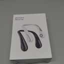 AMACOOL Bladeless Neck Fan Portable Personal Fan 5000mAh Rechargeable Battery Operated Wearable Fan for Women Men Outdoor Sport Travel Patio Garden Work Home Kitchen(Black)