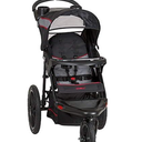 Chicco Activ3 Jogging Stroller, All-Terrain Stroller, Compatible with Chicco Infant Car Seats (not Included), Baby Travel Gear | Eclipse/Grey