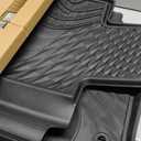 3W Floor Mats Fit for Lexus RX/RX350/RX350h/RX500h 2023-2025 2026, All Weather Heavy Duty Custom Fit TPE Car Floor Liners for Front & Rear Rows, Black(Not fit RX450h+ PHEV)