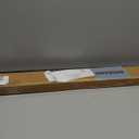 No Drill  No Tools Cordless Vinyl Horizontal Blindes, 44.5 W x 64H