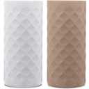 All About Juicing Silicone Sleeves for Glass Water Bottles - 4-Pack of Protective Holders 16-18 oz Capacity - Anti-Slip Protection for Beverage Containers, Smoothies, Juices - Insulating Carriers (Mountain Woodlands)