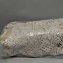 Macrame Wall Hanging Shelf (Tier 2, Natural White)