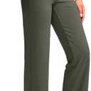 G Gradual Women's Yoga Pants Wide Leg wiht Pockets High Waist Stretch Loose Casual Lounge Sweatpants Petite/Regular/Tall (Medium)