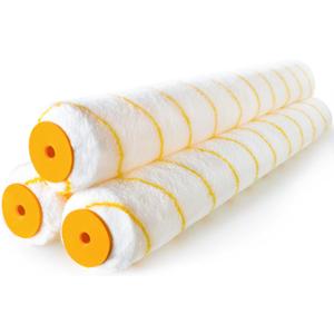 VOOMEY 18 Inch Paint Roller Covers, Microfiber Paint Roller Cover, Suitable for Various Large-Scale Scene Painting, Such as Walls, Ceilings, Etc (Pack of 3,1/2" Nap)