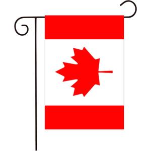 Canada Garden Flag 12x18 Double Sided Outdoor-Canadian Flags Heavy Duty Vivid Color Yard Flag Lawn Canada Day Decorations Gift Outdoor Indoor House Decor