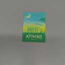 Athens Greece Travel Vintage Art Refrigerator Magnet Size 2.5" x 3.5"