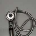 Filtered Shower Head with Handheld & High Pressure - Ion Drops Shower Head with 75" Stainless Hose for Hard Water | 3 Spray Modes Shower with 10 Replaceable Filters