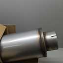 5 Inch Exhaust Muffler, 5" Inlet/Outlet 30" Overall Length Resonator, Stainless Steel Straight Through Design Performance Muffler, 1 PC (5'' inlet, 8'' body width)