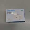 meross Smart Plug Mini, 15A & Reliable Wi-Fi, Support Apple HomeKit, Siri, Alexa, Echo, Google Assistant and Nest Hub, App Control, Timer, No Hub Needed, 2.4G WiFi Only, 2 Pack